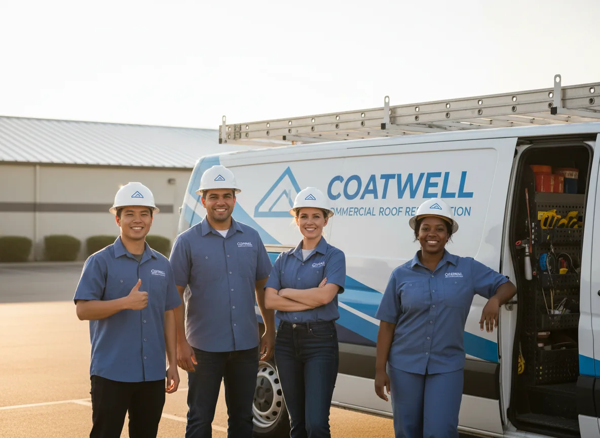 Commercial roof coating company in Danese, WV